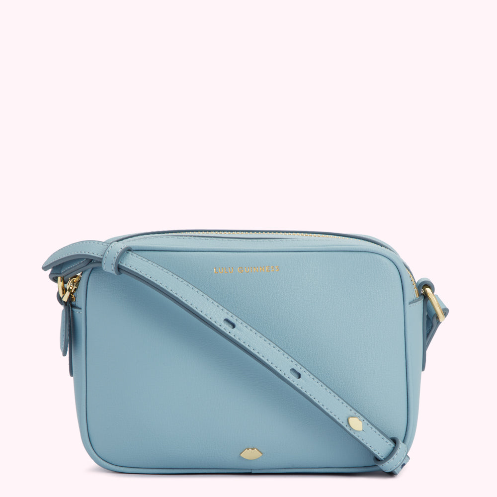 Powder blue crossbody bag best sale