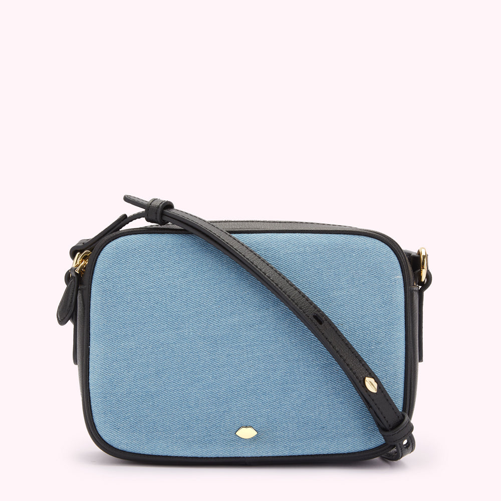 Denim Cole Crossbody Bag Designer Crossbody Bags Lulu Guinness