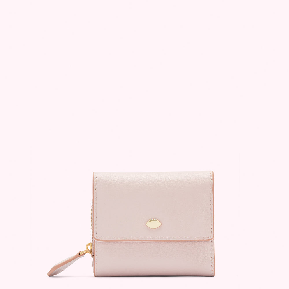 Blush pink wallet sale