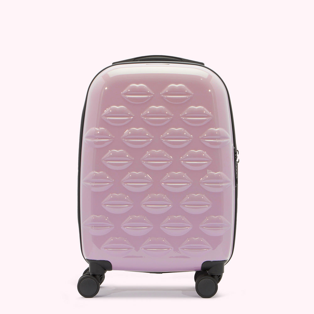 Lavender Small Lips Spinner Case Lulu Guinness