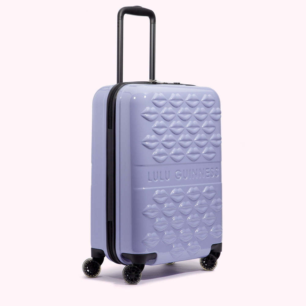 Hydrangea Lips Cabin Spinner Case Designer Luggage