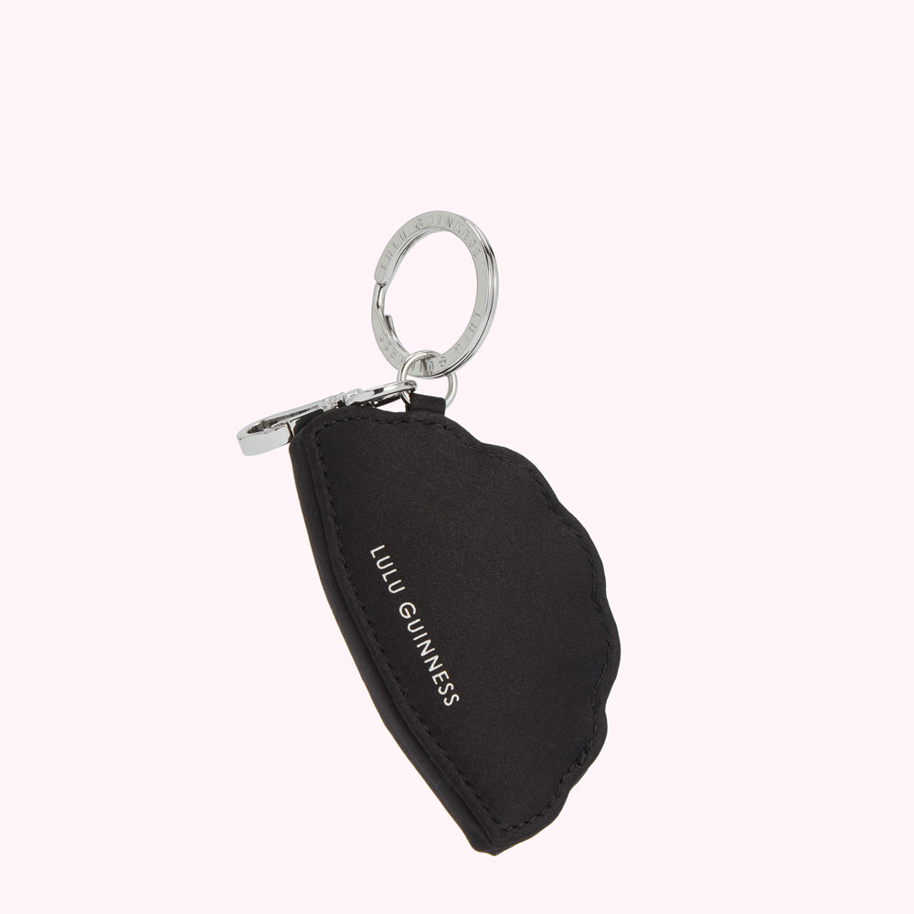 BLACK COLLECTIBLE FAN CHARM