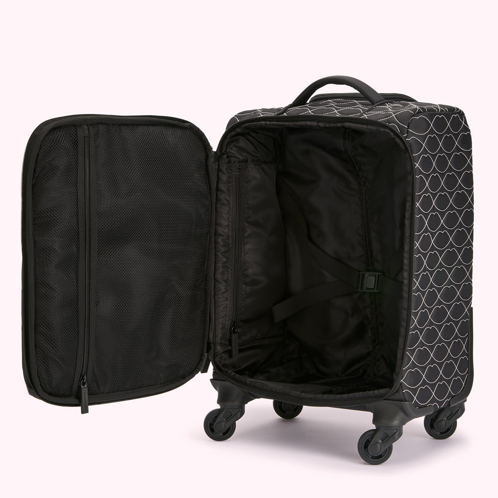 Lulu guinness sales black suitcase