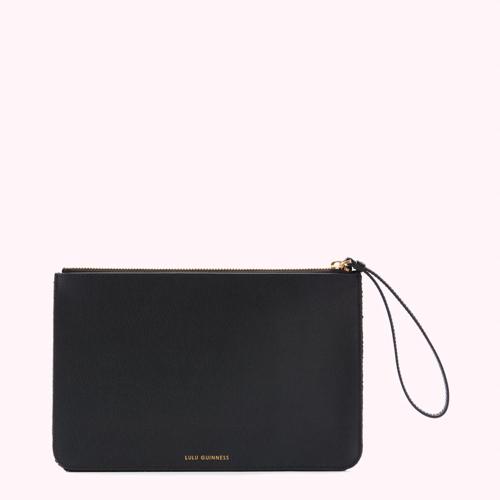 Lulu guinness cheap clutch bag