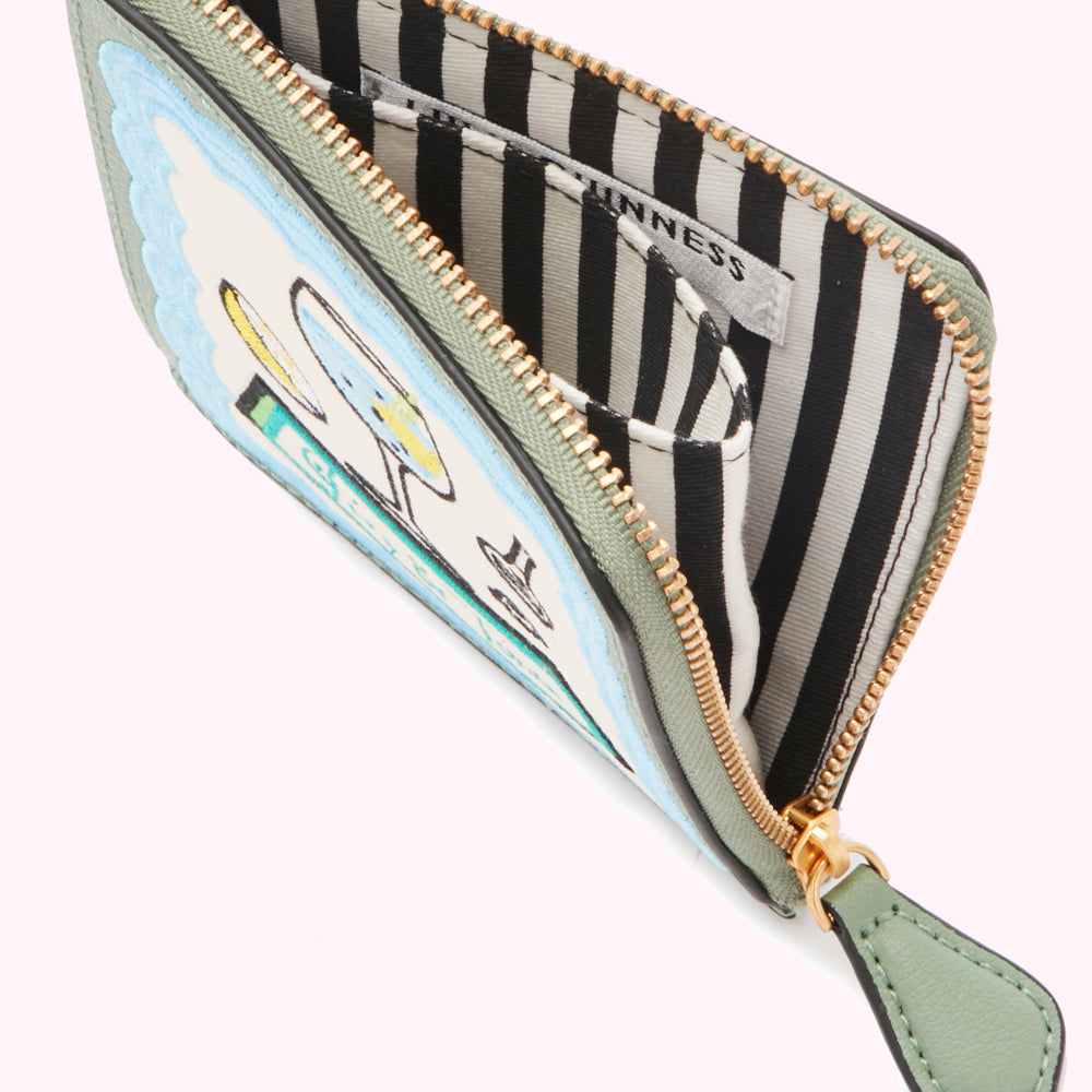 Sage Gin Tonic Purse Accessories Lulu Guinness