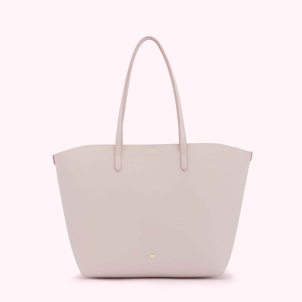 Blush store tote handbag