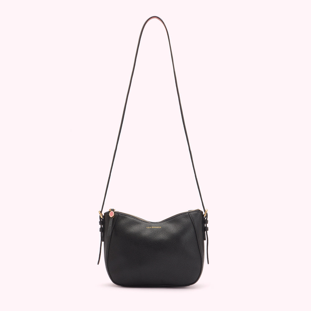 Black Reversible Handles Jules Crossbody Bag Lulu Guinness