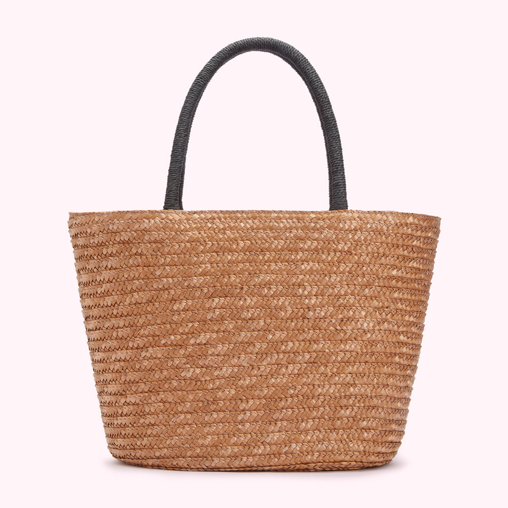 Natural Straw Daisy Suzy Tote Bag Lulu Guinness