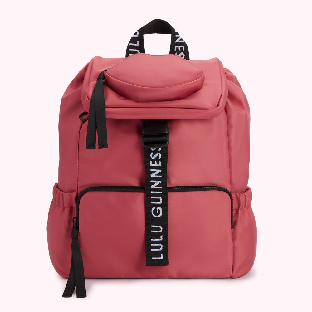 Dusty Pink Millie Backpack | Lulu Guinness