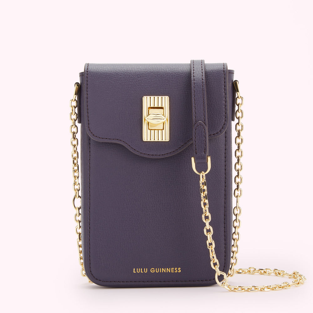 NIGHTSHADE LEATHER RITA CROSSBODY MINI BAG