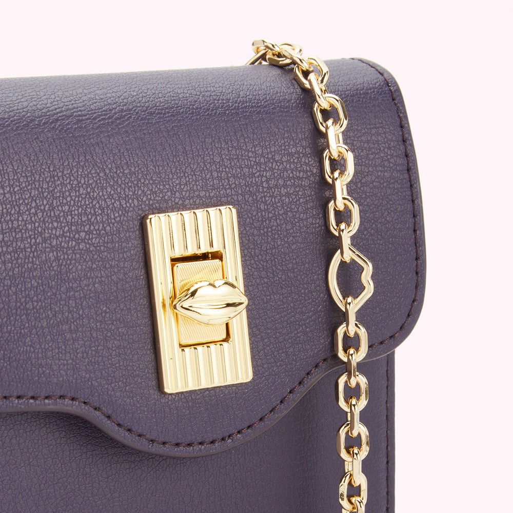 NIGHTSHADE LEATHER RITA CROSSBODY MINI BAG