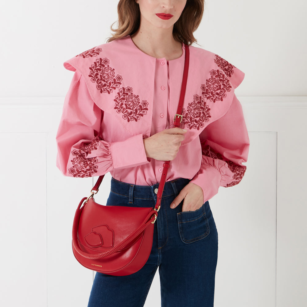 LULU RED MEI SHOULDER BAG