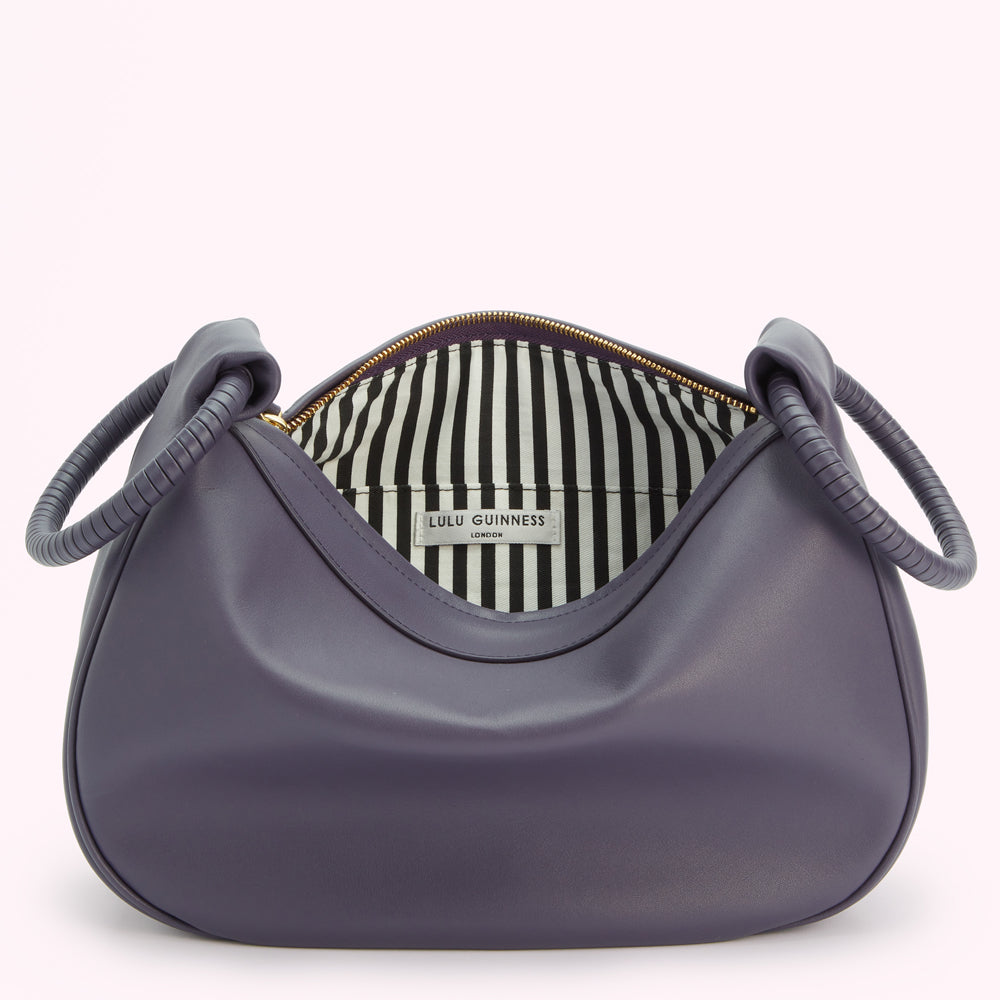 NIGHTSHADE LEATHER MEDIUM CLEO HANDBAG