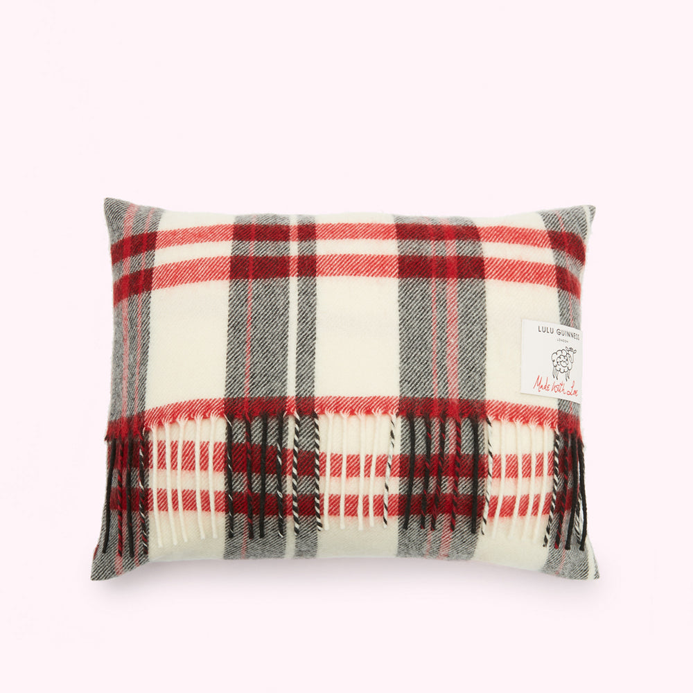 LULU TARTAN WOOL CUSHION COVER