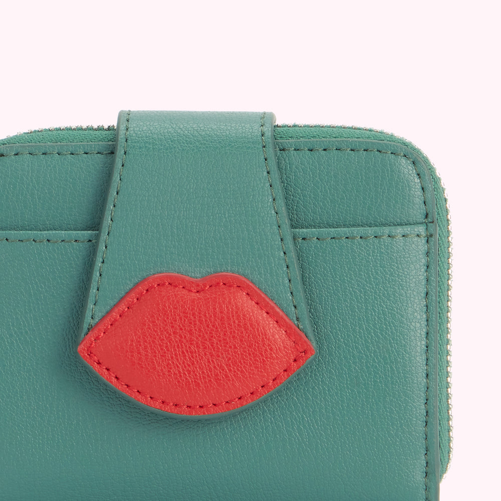 SEAPINE PADDED LIP LEATHER AIDA WALLET