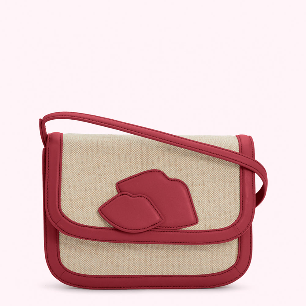 RASPBERRY PALOMA CROSSBODY BAG