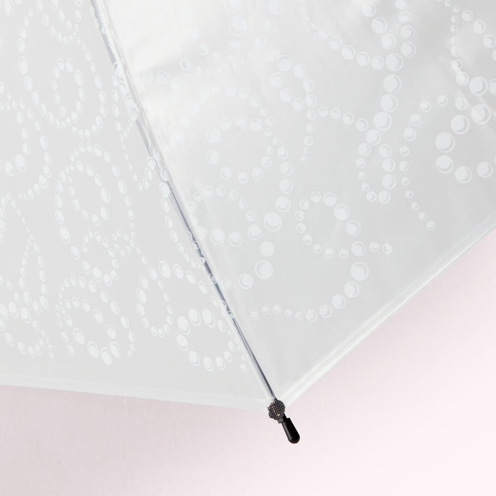 CLEAR LULU PEARL BUBBLE UMBRELLA