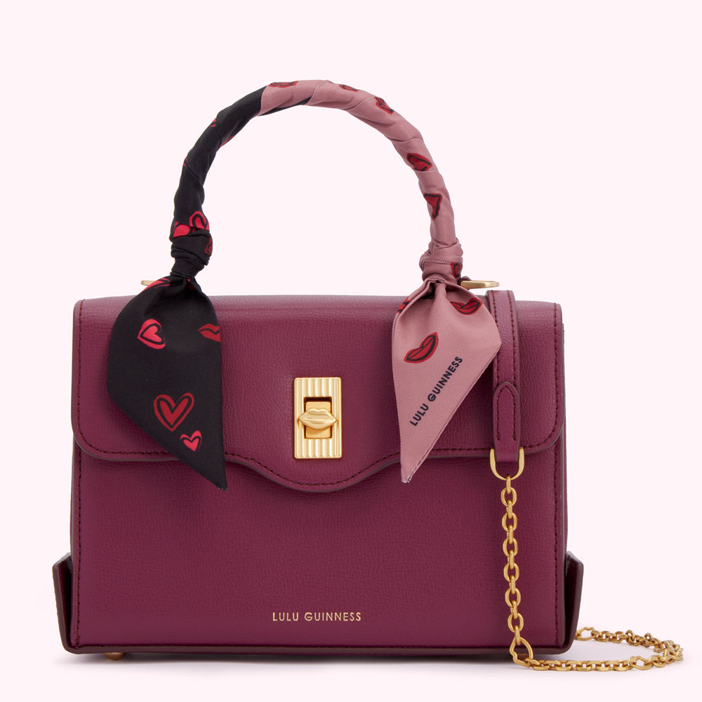 PEONY MEDIUM TURNLOCK QUEENIE HANDBAG