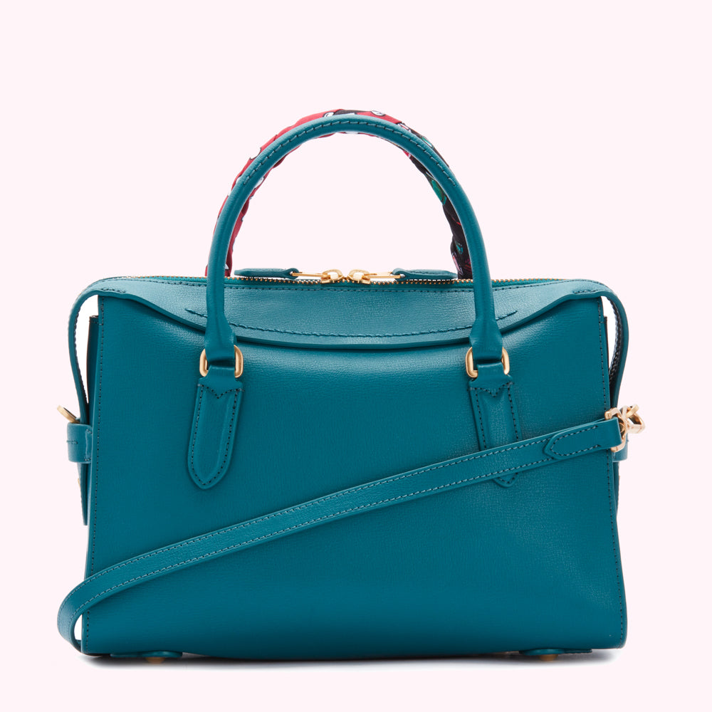 Emerald Medium Peekaboo Lip Dylan Handbag | Lulu Guinness