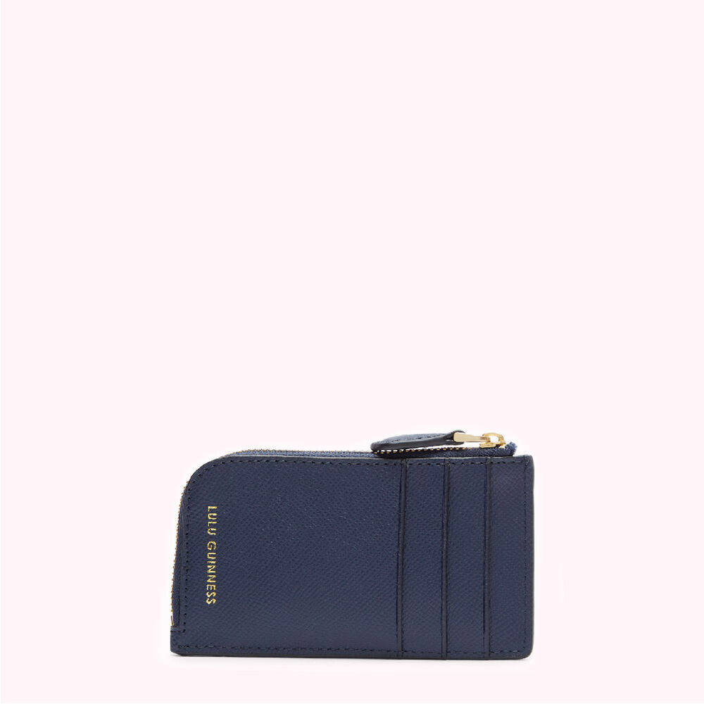 NAVY LIP PIN LEAH WALLET