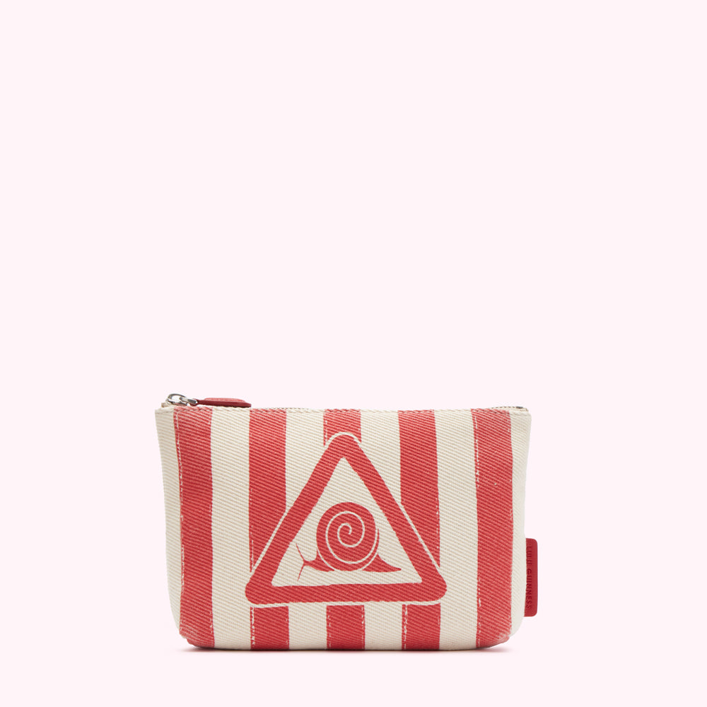 LULU RED MEDIUM SLOW DOWN POUCH