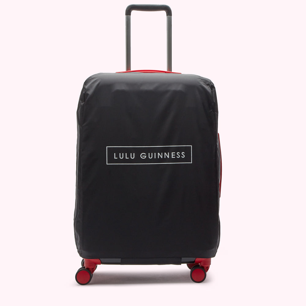 Lulu guinness sales black suitcase